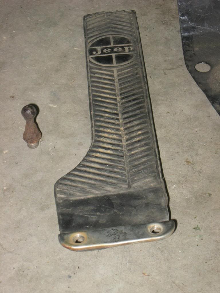 1971 cj5 hinged gas pedal ECJ5